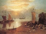 J.M.W. Turner Sun Rising through Vapour Sweden oil painting artist